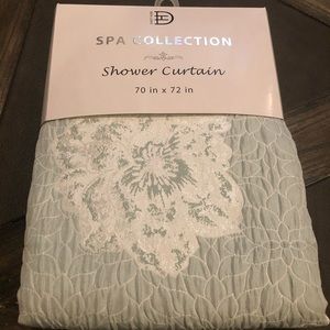 Spa collection shower curtain